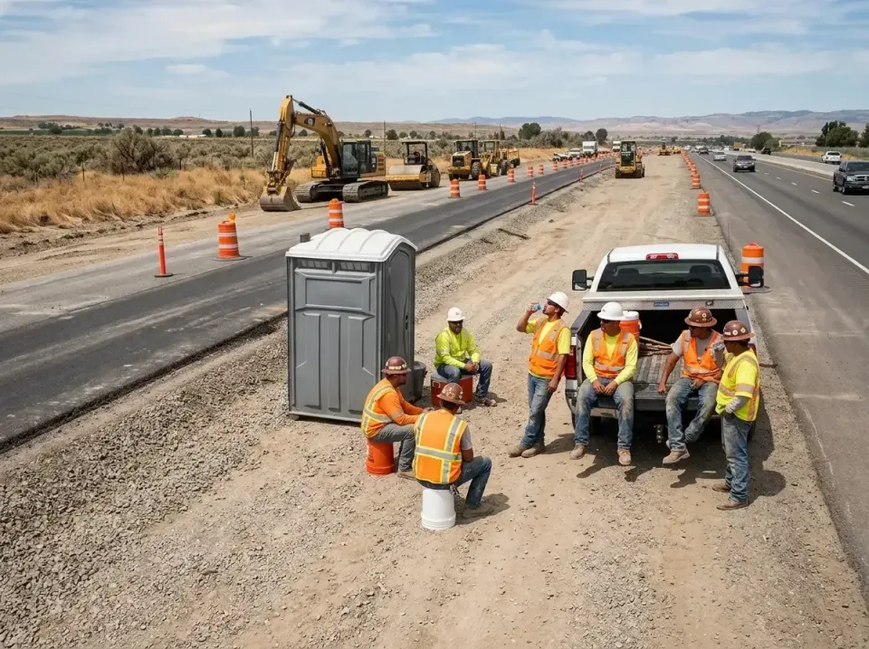highway-road-construction-crew-007 — frequently asked questions, Porta Potty and Restroom Rentals in Brooklyn, OH